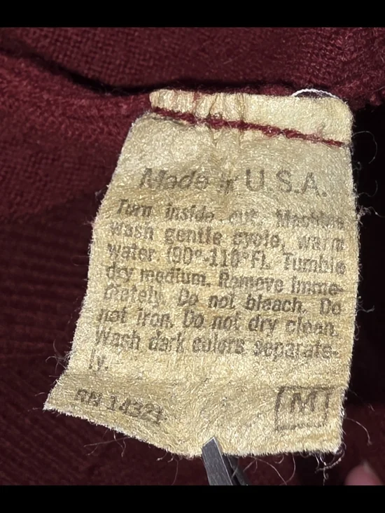 Christian Dior Monsieur 100% Cashmere V-Neck Sweater - Brick Red - Size M - Picture 3 of 10